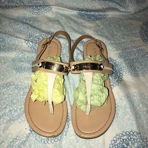 Coach sandals
